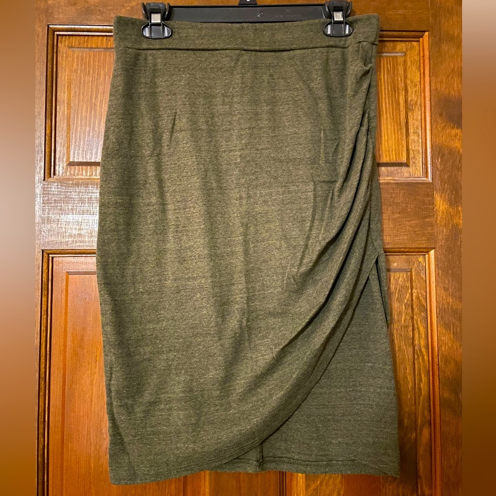 Laila Jayde Olive Green Skirt